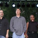 Bruce Hornsby pulling faces