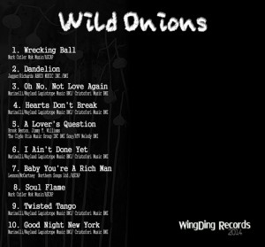 Wild onions back panel