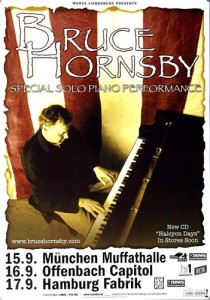 Bruce Hornsby Hacyon Days 2004 concert poster
