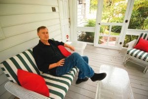 Bruce Hornsby at home